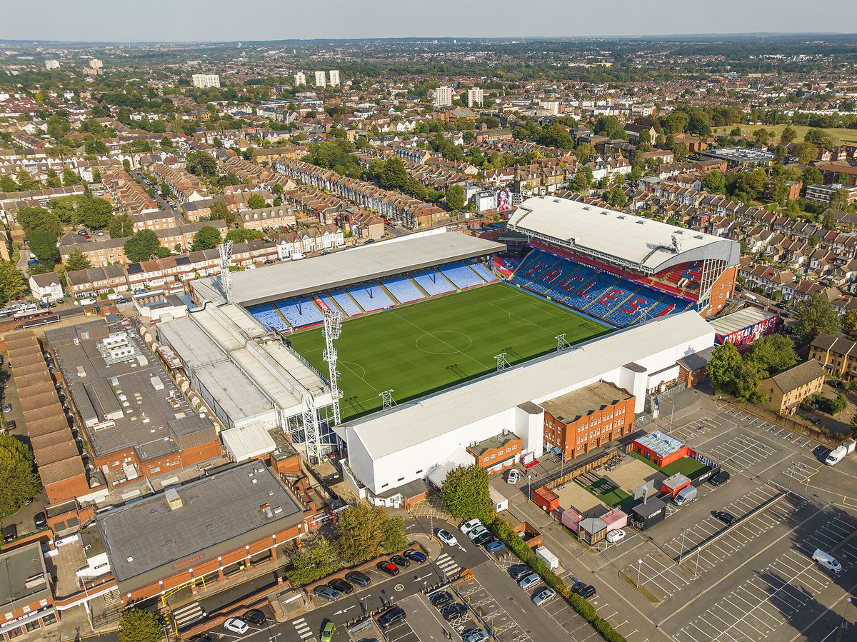 上空から見たSelhurst Park