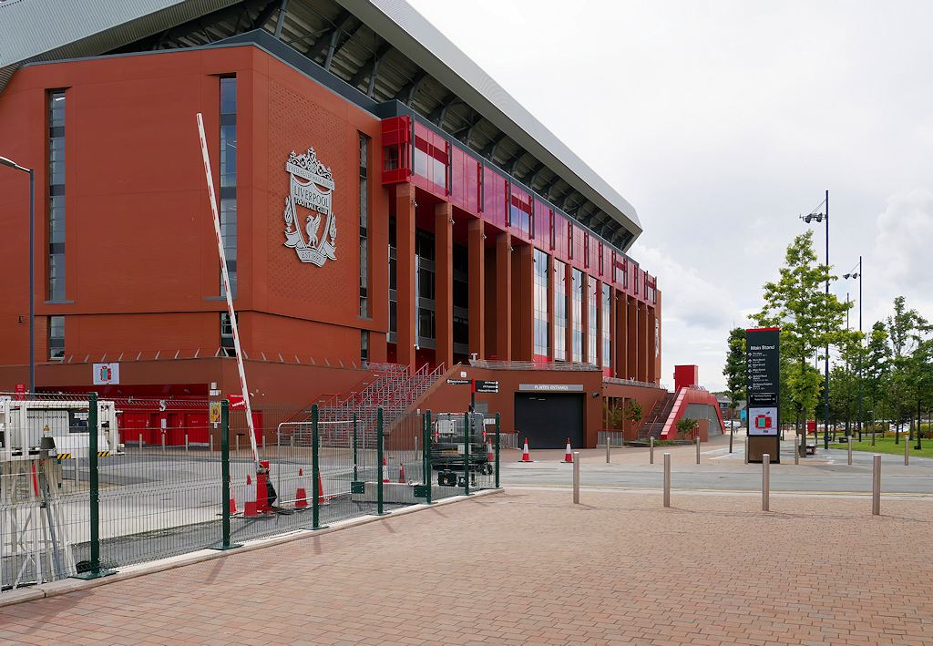 Anfieldの外観